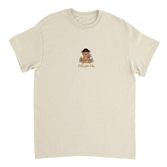 T-Shirt Minimalist Tee Gift for Her Cozy Lavender Shirt for Girl